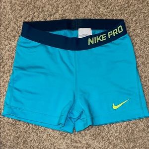 NIKE PRO dri fit shorts